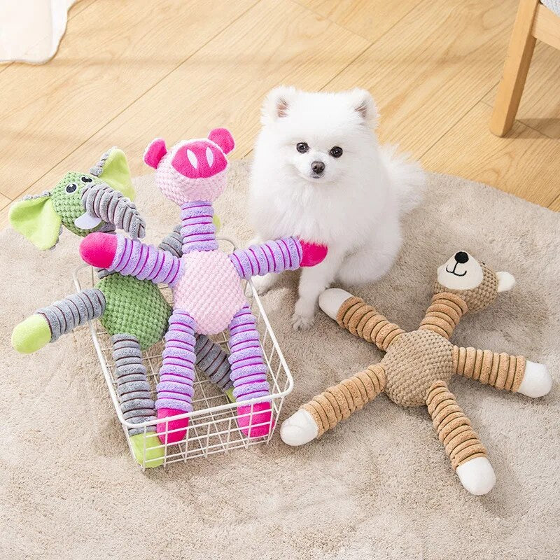 Elephant Push Toy for Dogs and Cats