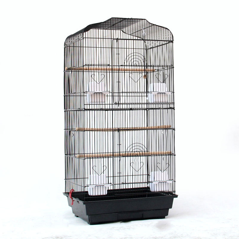 Portable Pet Travel Cage with Stand & Accessories