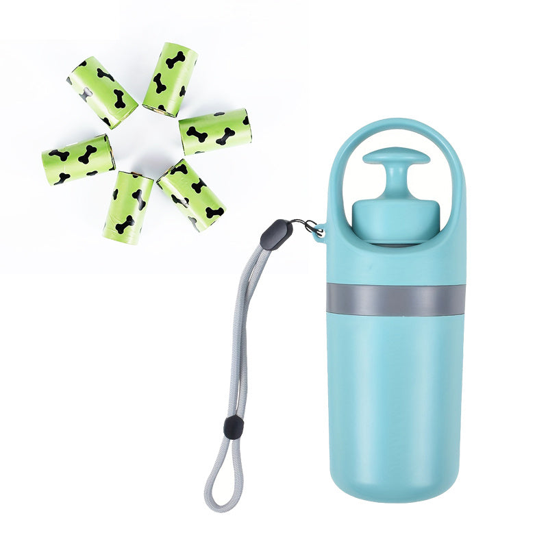 Portable Dog Poop Scooper with Bag Dispenser