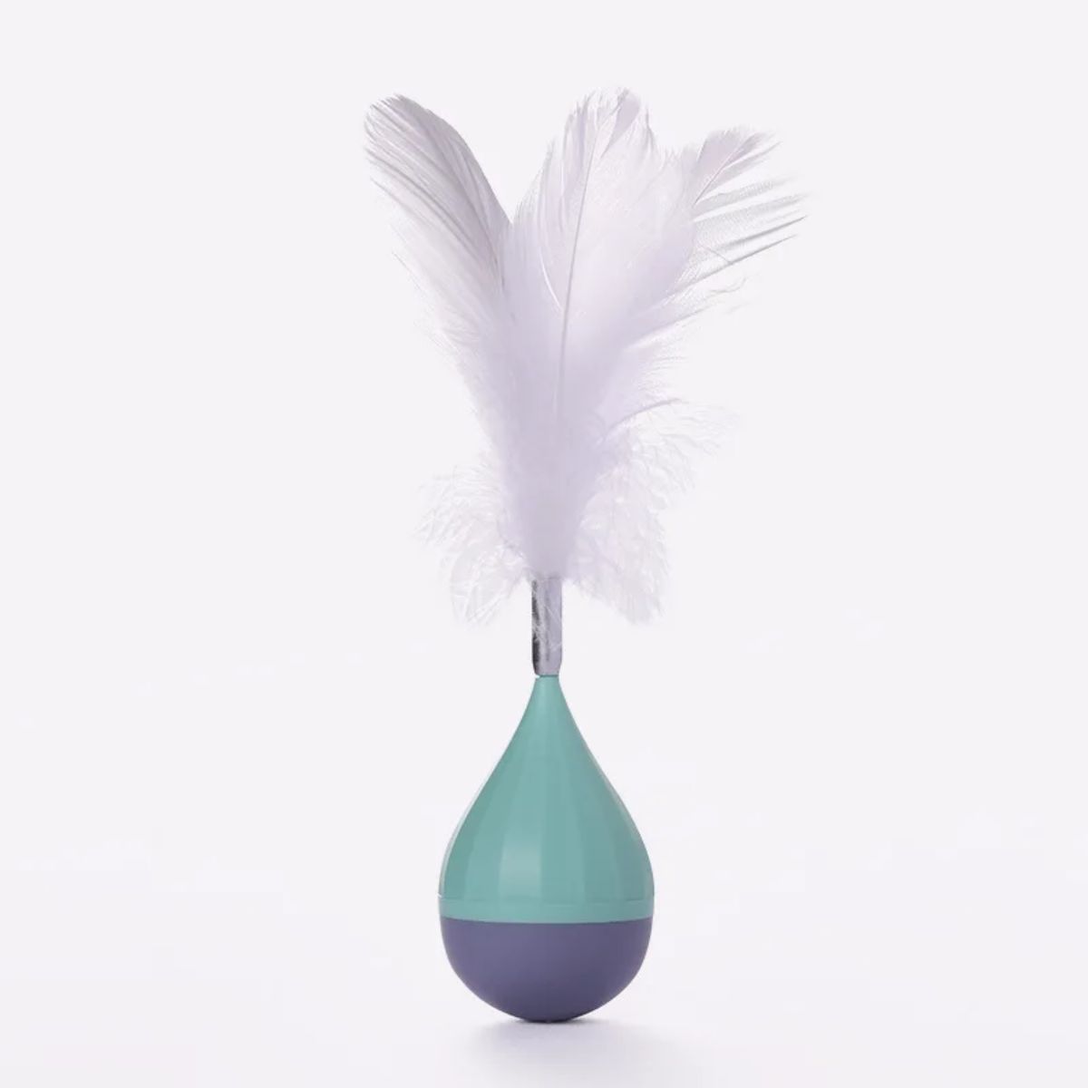 Feather Tumbler Cat Toy