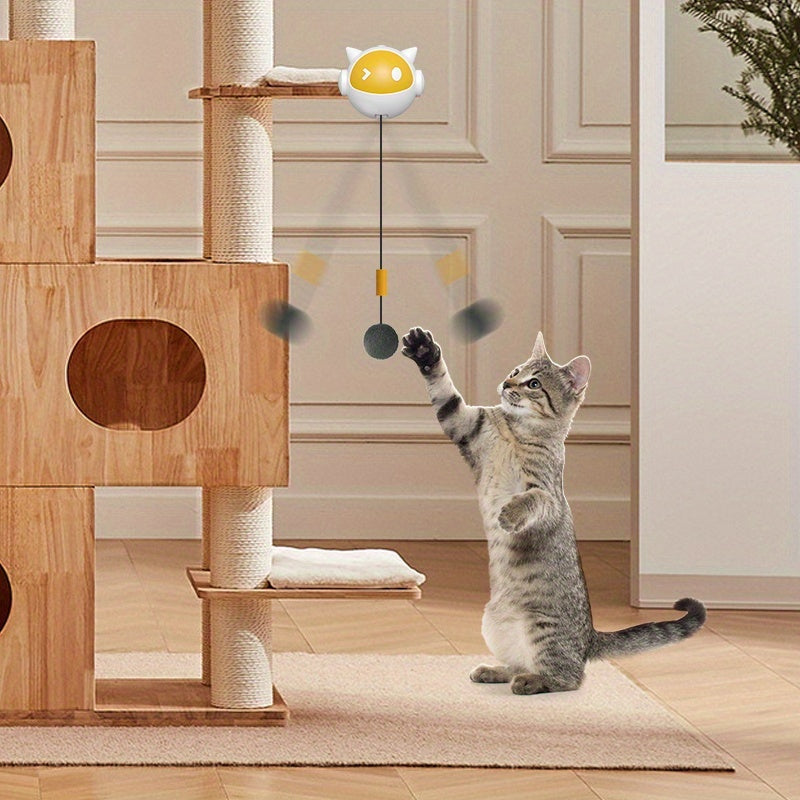 Automatic Moving Interactive Cat Toy with Clips