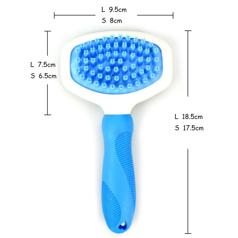 Blue Light Massage Brush for Bathing and Cleaning