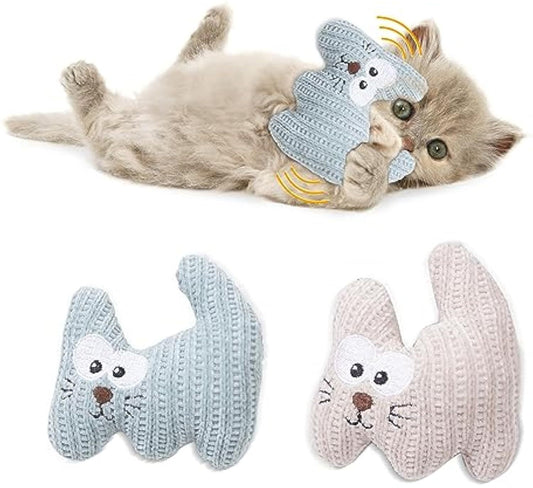 Plush Catnip Chew Toy with Bell for Kittens