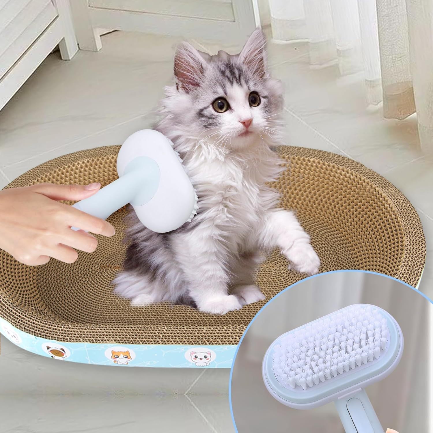 5-in-1 Pet Grooming Kit for Cats and Dogs