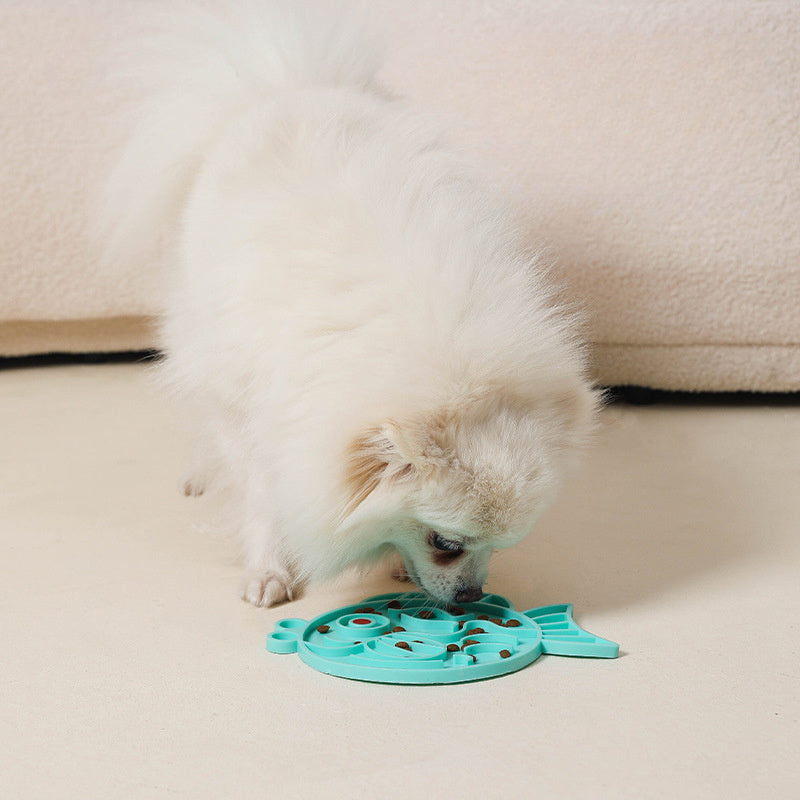 Slow Feeder Pet Bowl & Licking Pad