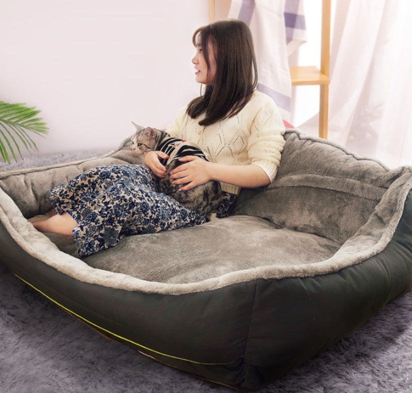 Polyester Dog Sofa Bed