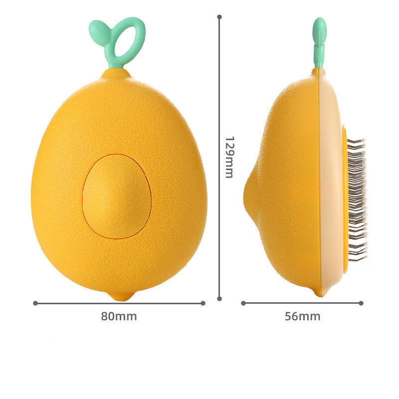 Self-Cleaning Pet Grooming Comb