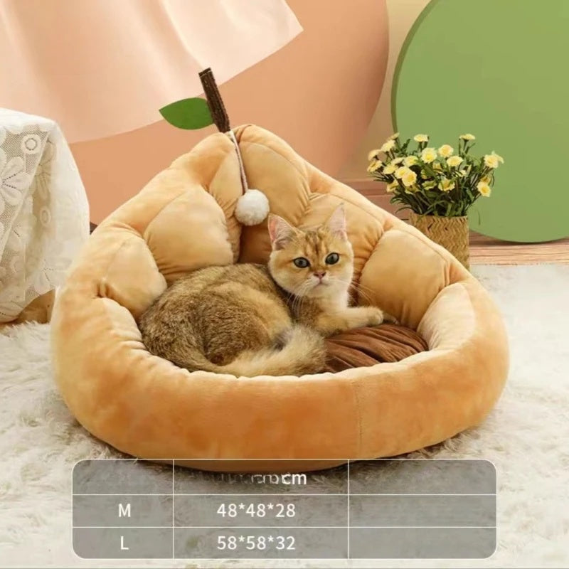 Warm Winter Cat & Dog Bed