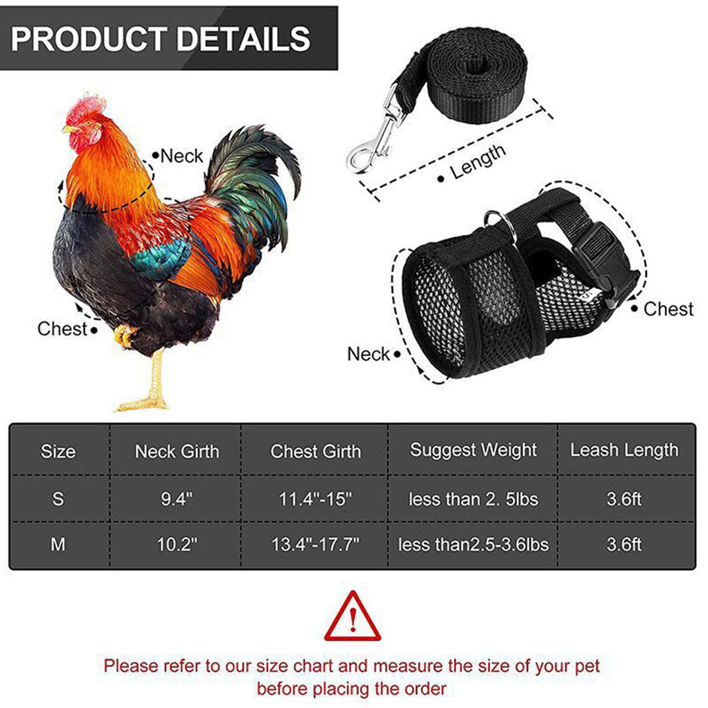 Poultry Pet Harness & Vest