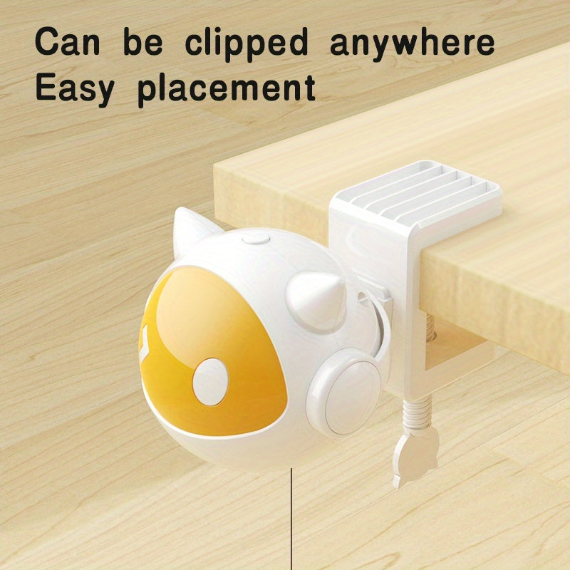 Automatic Moving Interactive Cat Toy with Clips