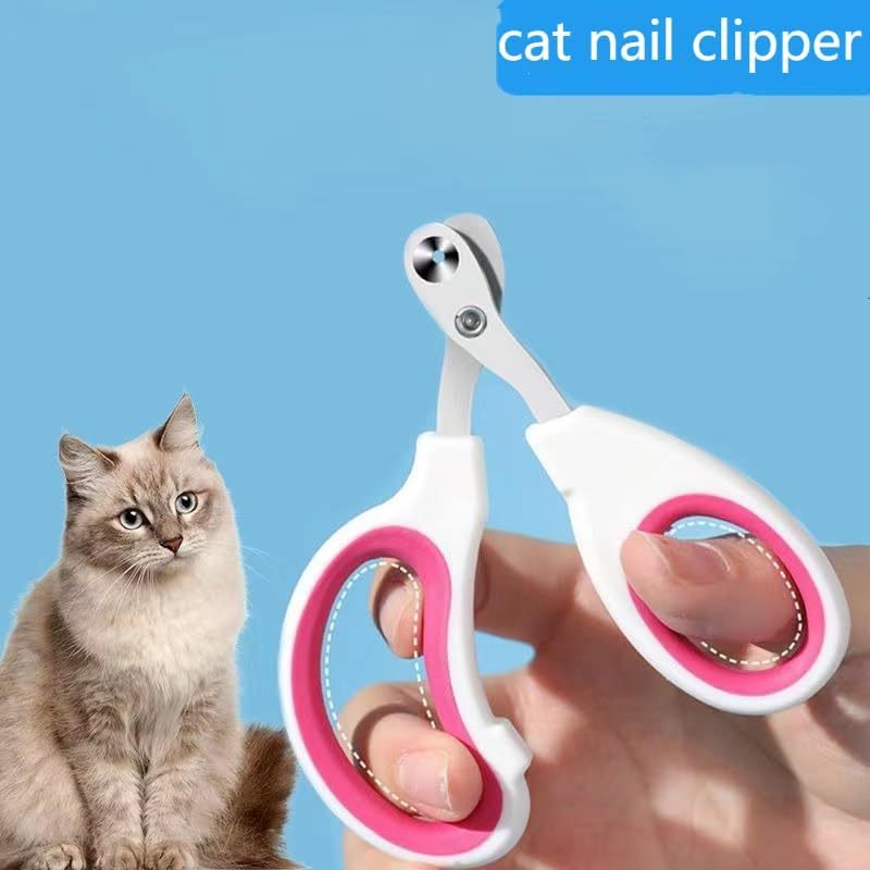 Cat Nail Clippers with Circular Cut Hole