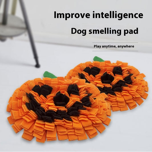 Pet Smell Mat Pumpkin Woollen