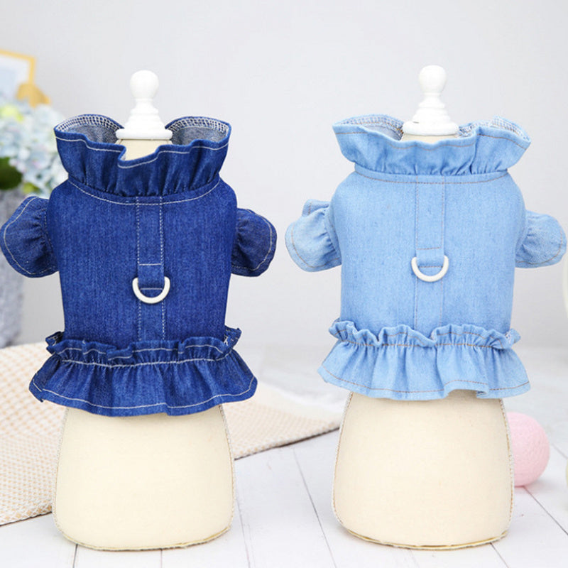 Denim Pet Dress