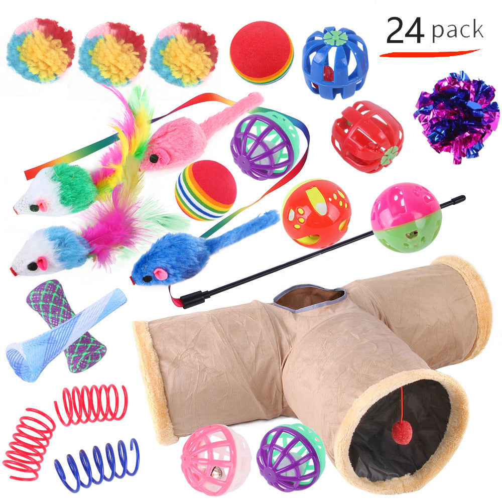 Interactive Cat Toy Set