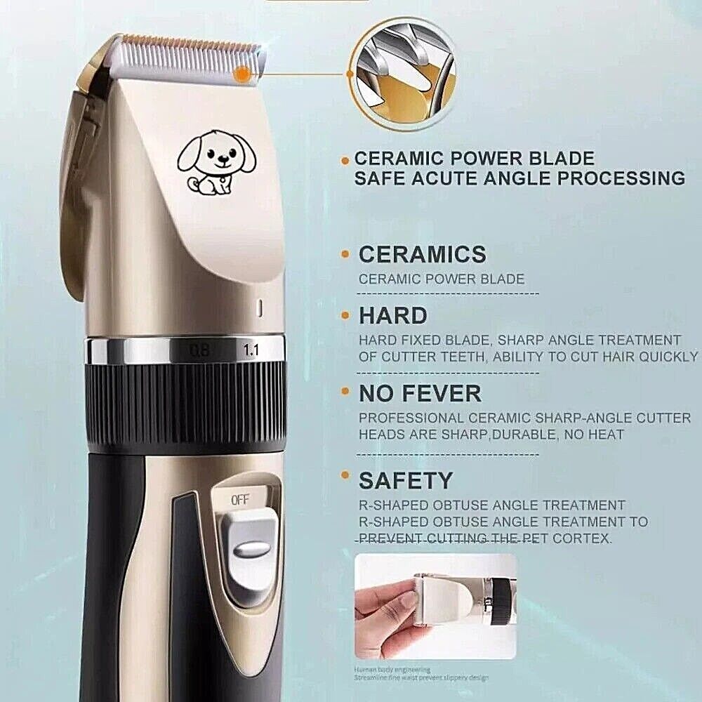 Professional Rechargeable Pet Hair Trimmer