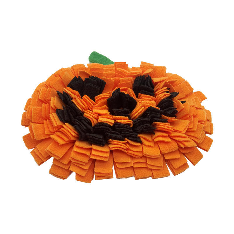 Pet Smell Mat Pumpkin Woollen