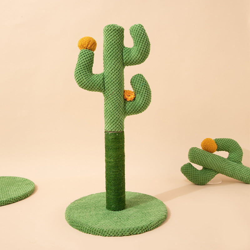 Cactus Sisal Cat Scratch Pole