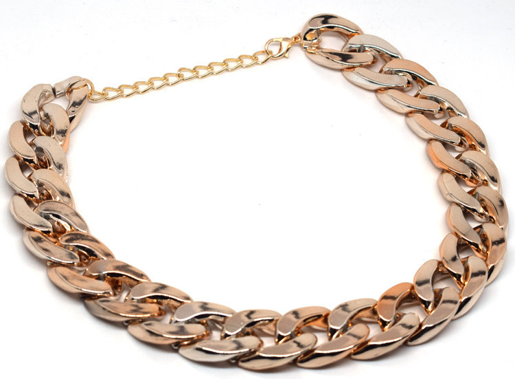 Gold Chain Dog Collar