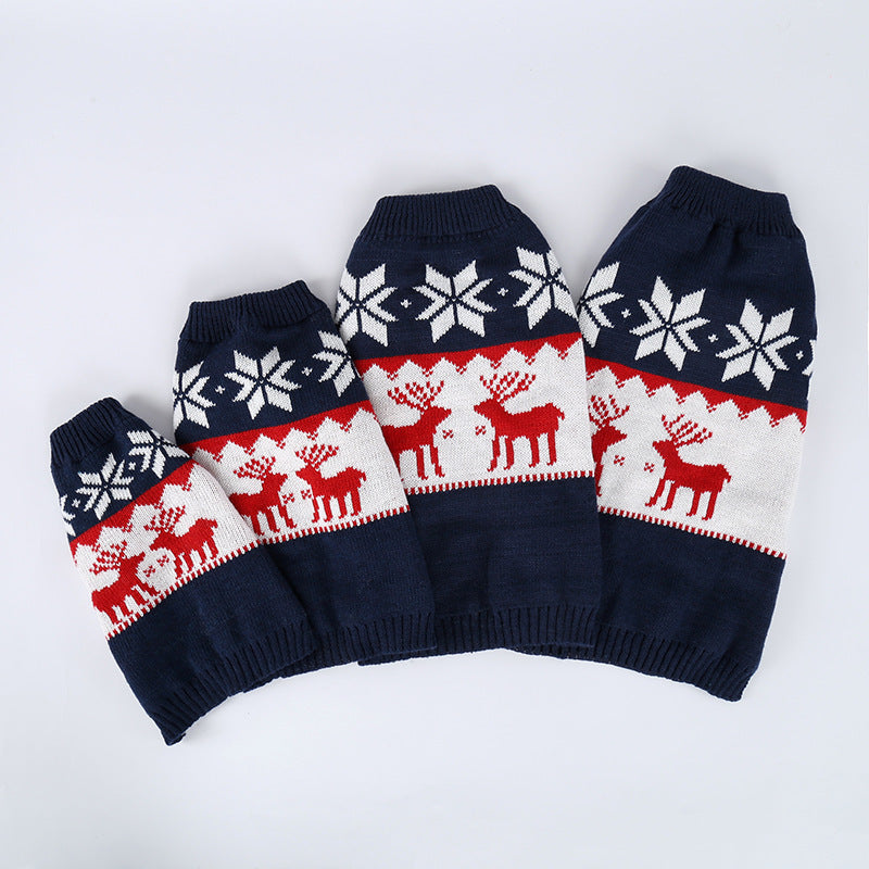 Christmas Dog Knitted Sweater