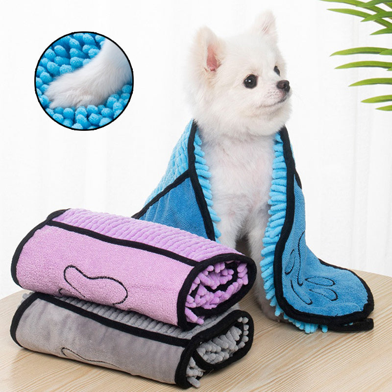 Super Absorbent Microfiber Pet Bath Towel