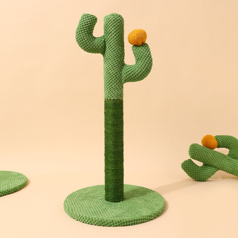 Cactus Sisal Cat Scratch Pole