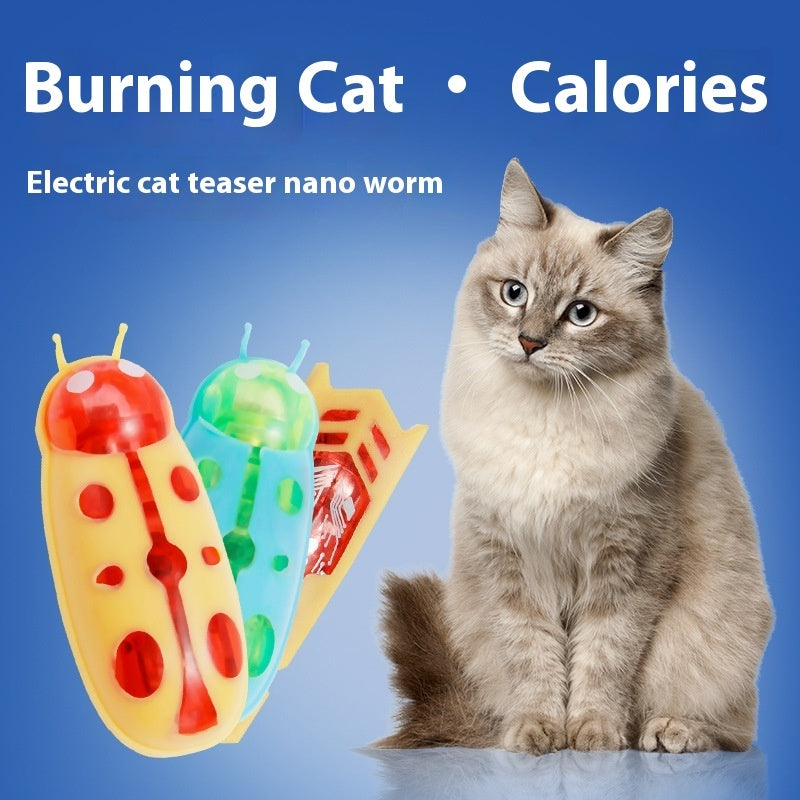 Electric Worm Cat Teaser Toy