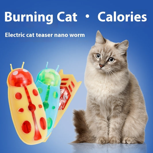 Electric Worm Cat Teaser Toy