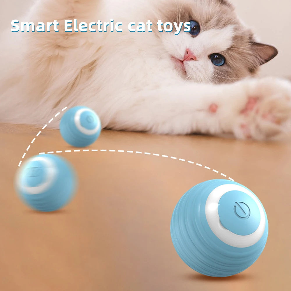 Smart Interactive Rolling Ball for Cats & Dogs