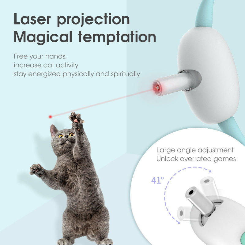 Automatic Laser Cat Collar Toy