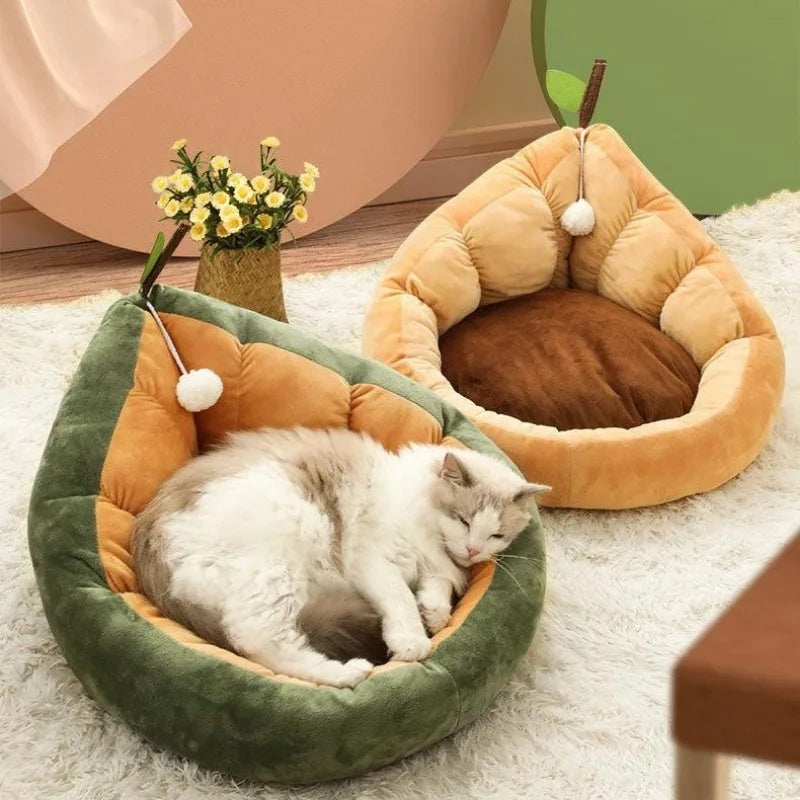 Warm Winter Cat & Dog Bed