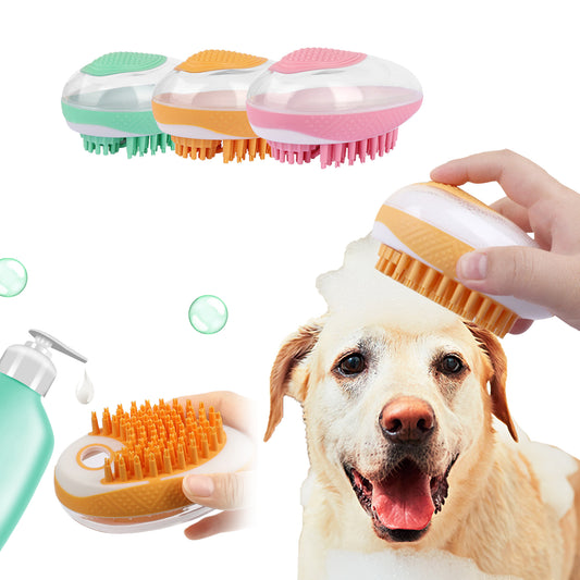 2-in-1 Dog & Cat Bath Brush