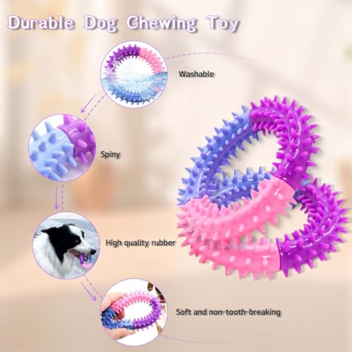 Dog Chew Toy Ring