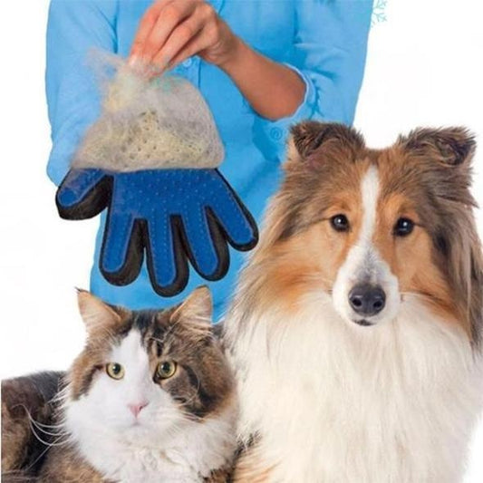 Pet Grooming Glove Brush