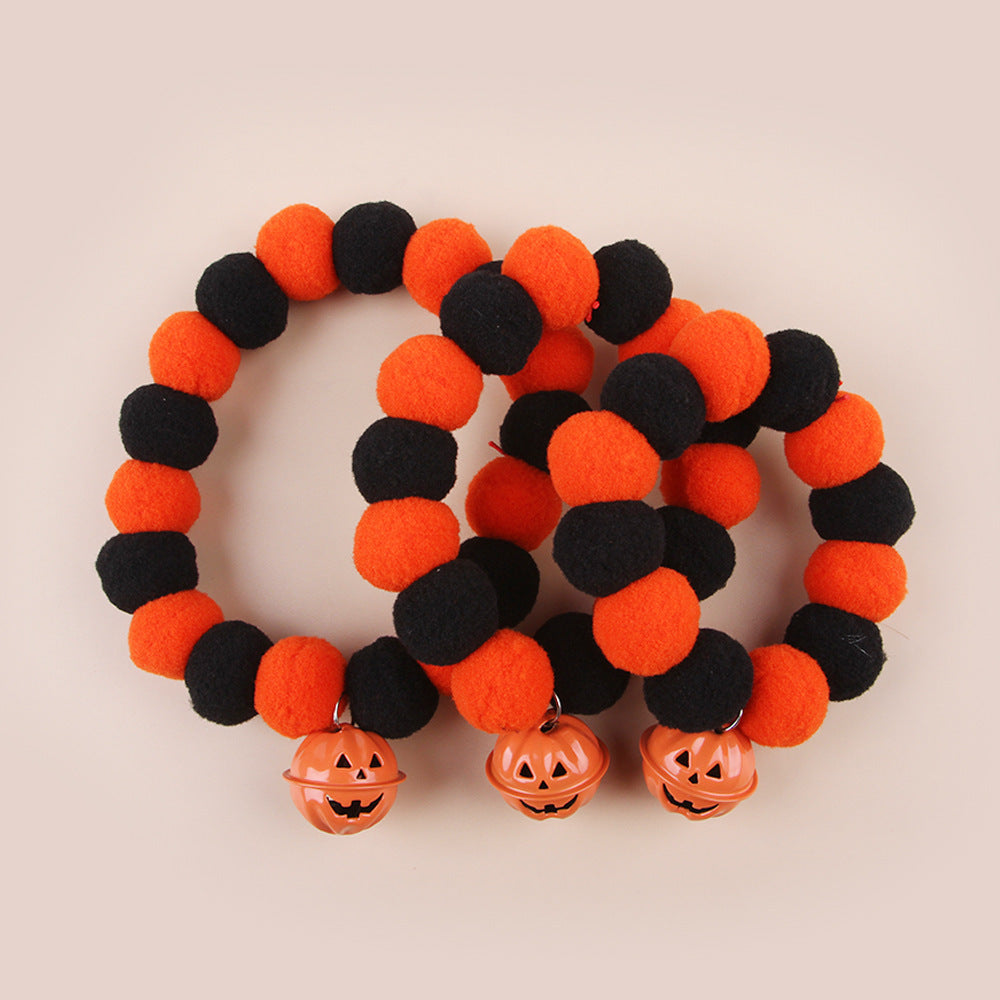 Funny Naughty Cat Collar - Pet Trick or Treat Pumpkin Collar