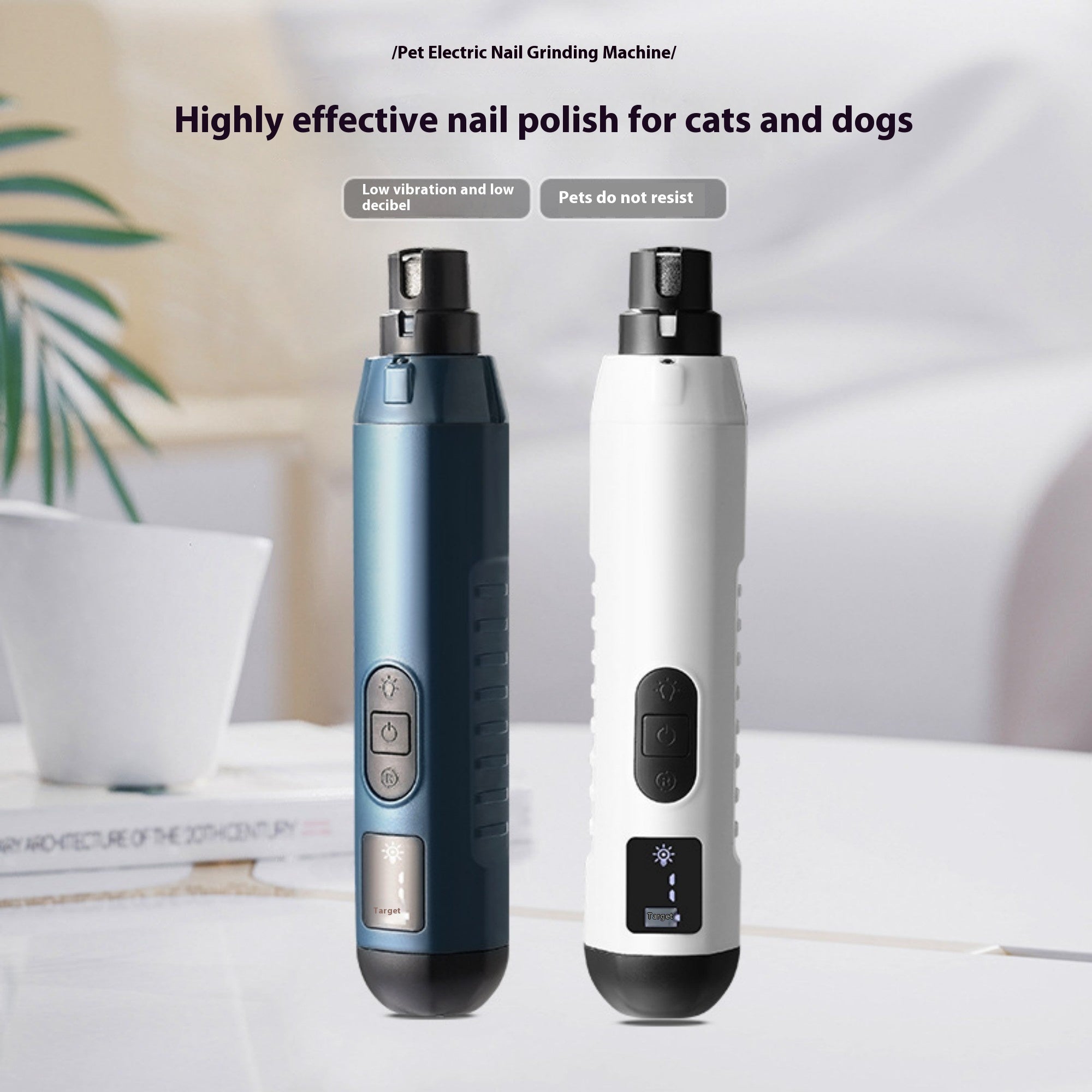 High-Power Pet Nail Polish Remover with LED Lights