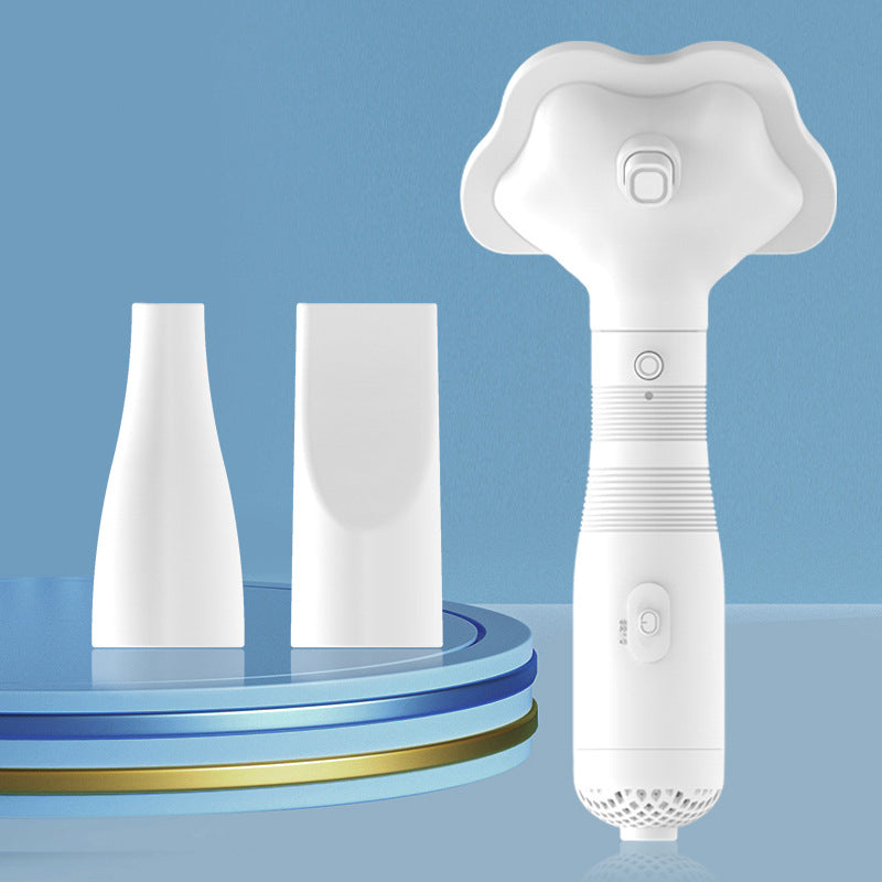 2-in-1 Pet Hair Dryer & One-Click Hair Removal Comb