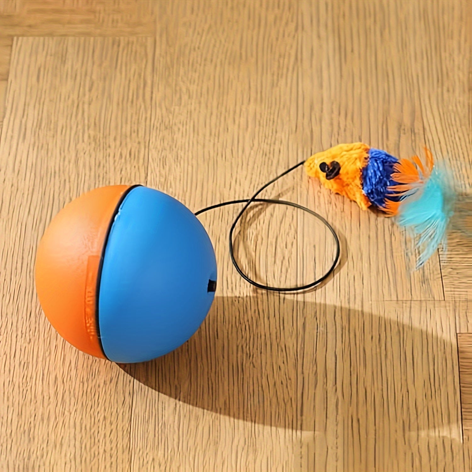 Interactive Plush Mouse Cat Toy Bal