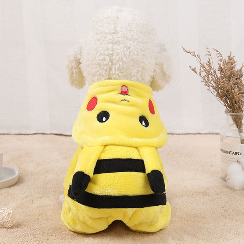 Pet Clothes Autumn Winter Cute Cat Costume