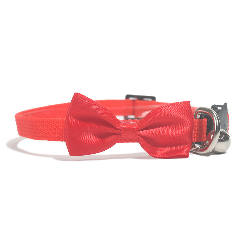 Pet Bow Collar Nylon