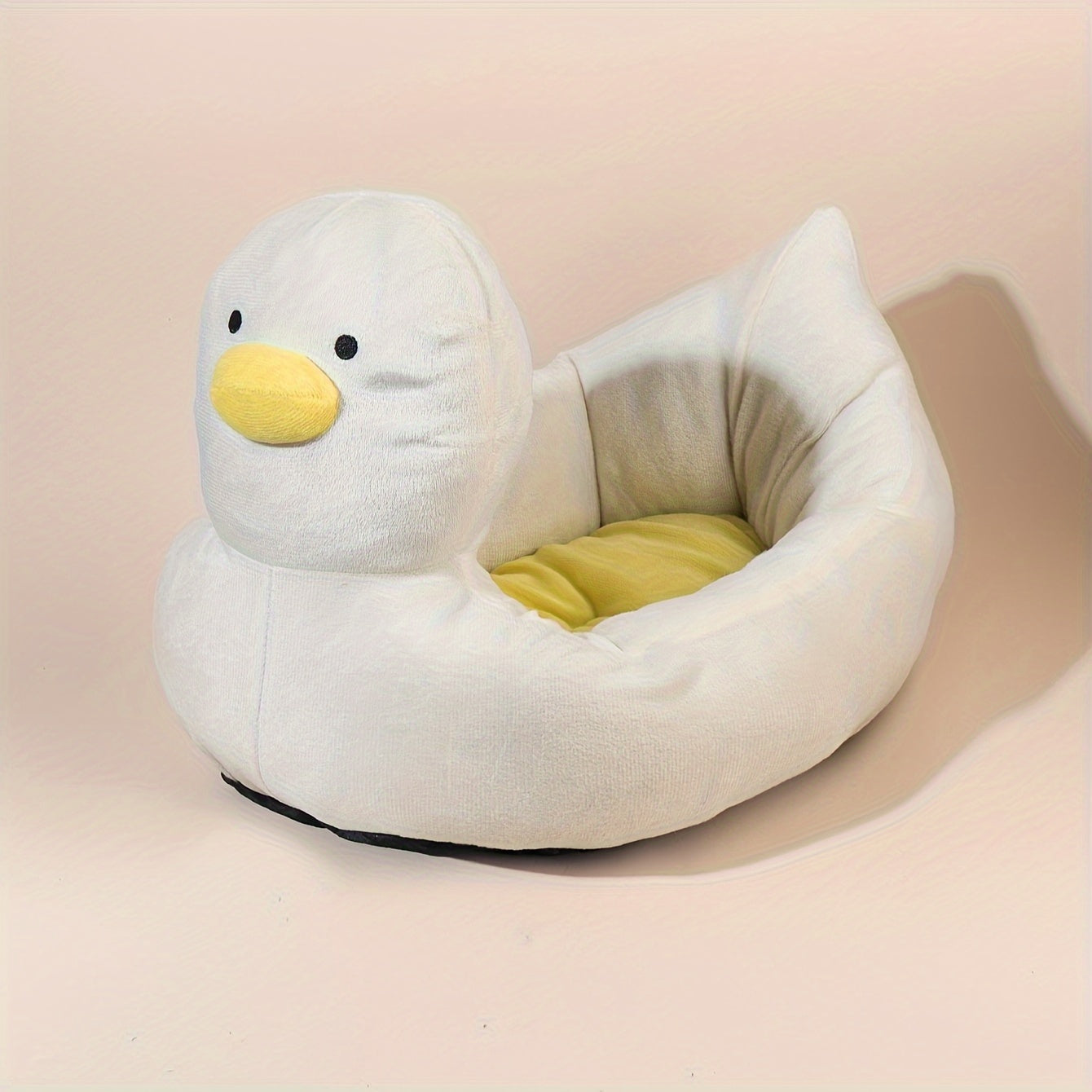 Duck Shape Fluffy Pet Bed Sofa for Small Dogs and Cats