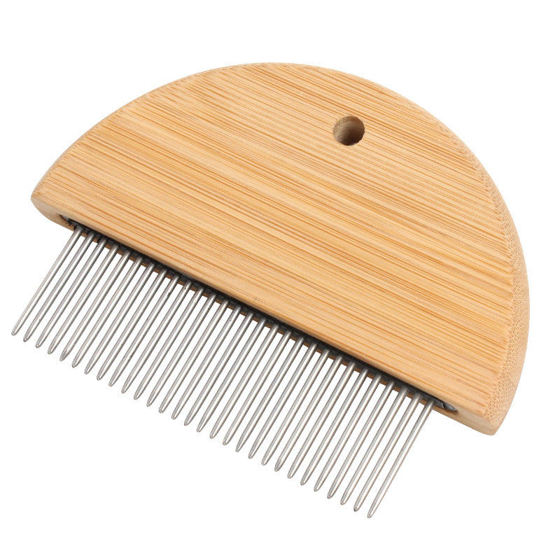 Wooden Flea Comb for Cats and Dogs