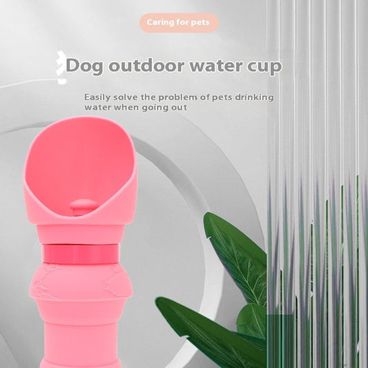 Portable Silicone Folding Pet Water Cup