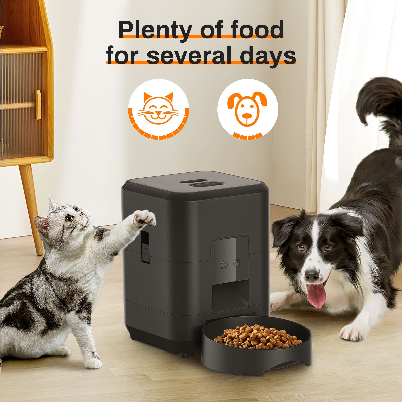 Smart Remote Automatic Pet Feeder