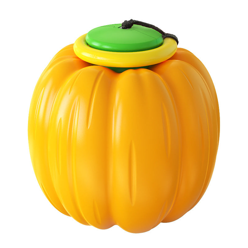 Squeaky Pumpkin Dog Chew Toy