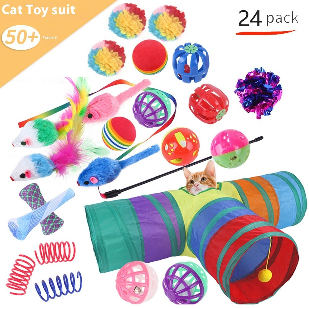 Interactive Cat Toy Set