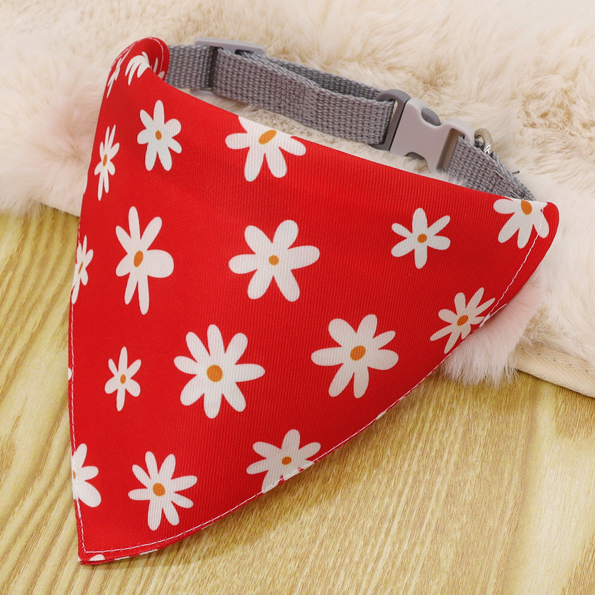 Cartoon Pet Saliva Towel Triangular Bandana