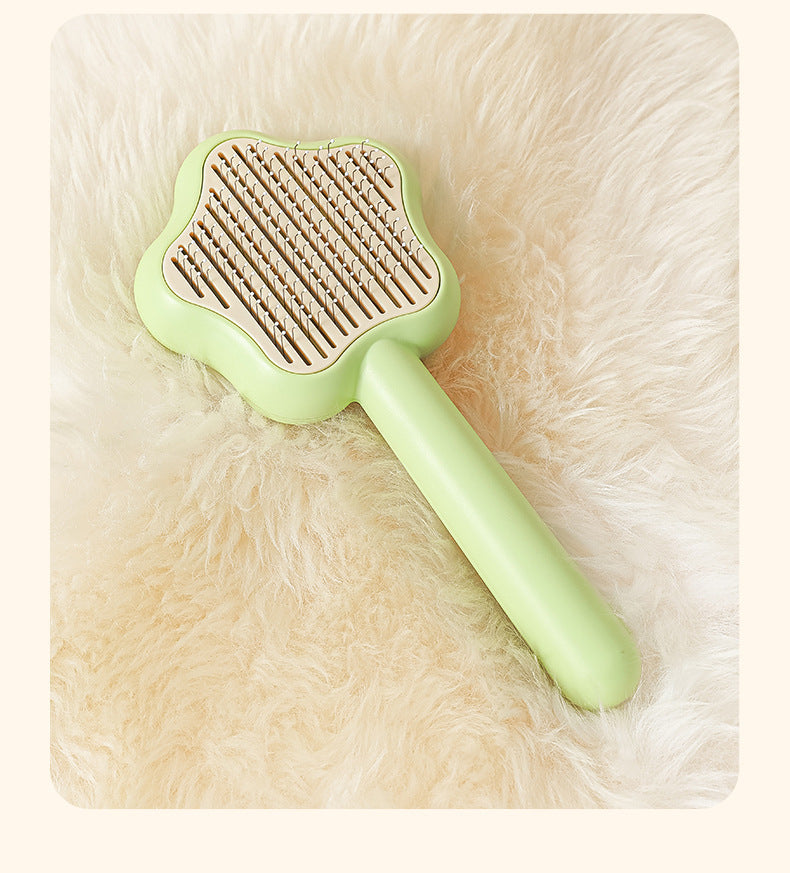 Cat Comb Magic Wand Self-Cleaning Pet Comb