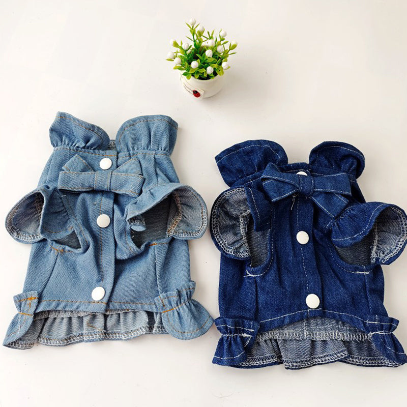 Denim Pet Dress