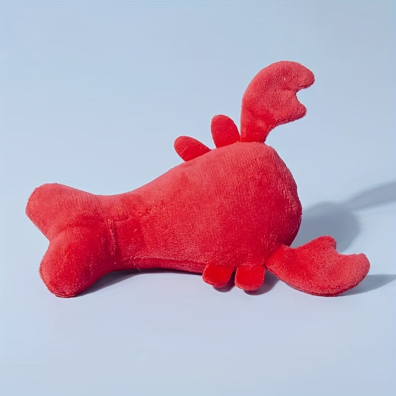 Squeaky Lobster Stuffed Toy for Dogs