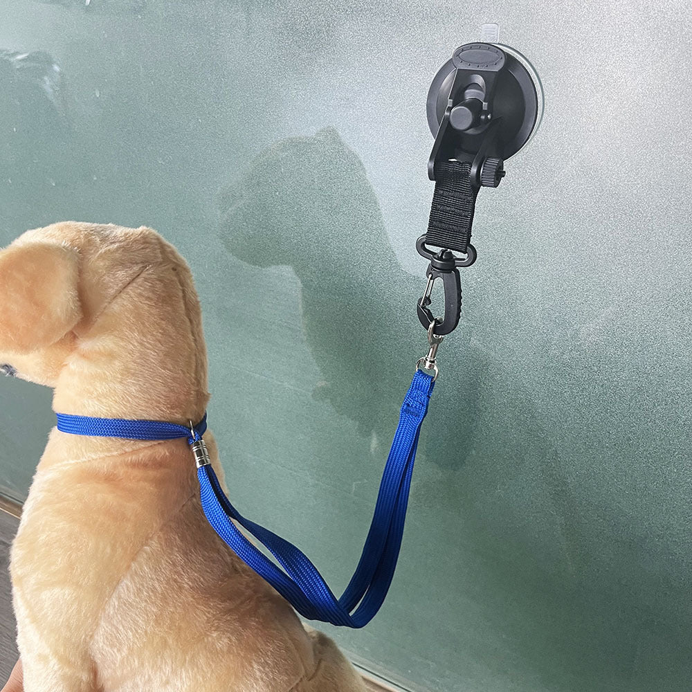 Pet Bathing Suction Cup Restraint - Anti-Grab Traction Rope